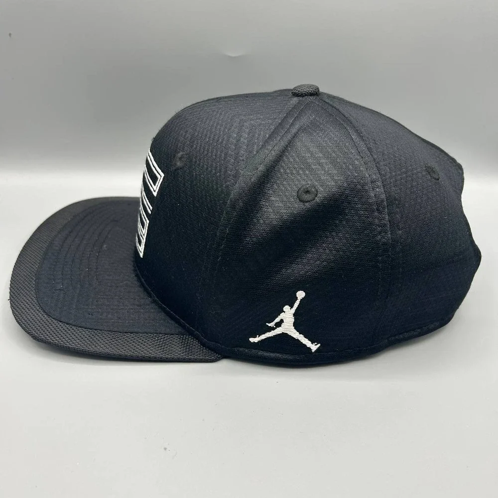 Air‎ Jordan 11 Hat Men Black Embroidered Jumpman Snap Back Cap